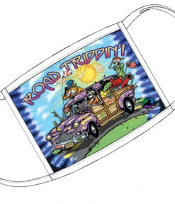 Road Trippin Face Covering