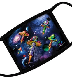 Galaxy Shrooms Face Covering