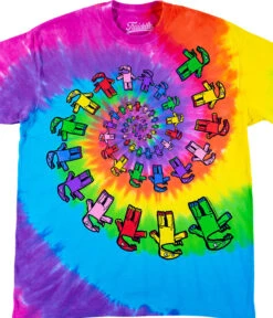 Twiddle Spiral Tie-Dye T-Shirt
