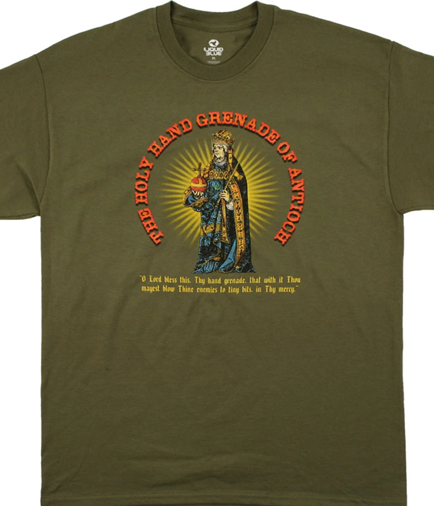 Holy Hand Grenade Green T-Shirt 1 Holy Hand Grenade Green T-Shirt