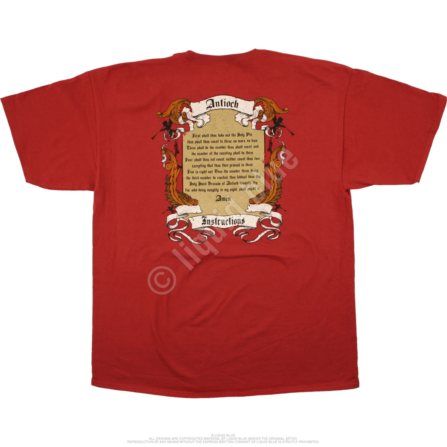 Antioch Red T-Shirt 3 Antioch Red T-Shirt - Image 3