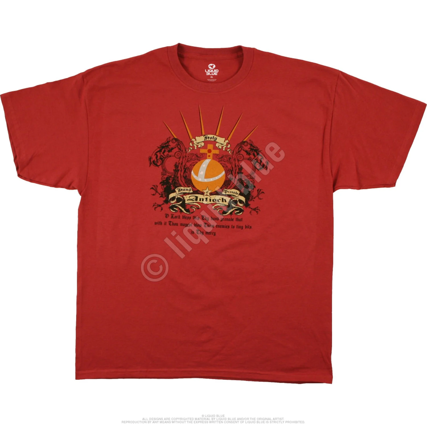 Antioch Red T-Shirt 2 Antioch Red T-Shirt - Image 2
