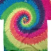 Rainbow Spiral Youth Tie-Dye T-Shirt