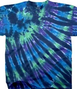 Cool Nebula Unprinted Tie-Dye T-Shirt