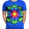Rainbow Mandala Unprinted Tie-Dye T-Shirt