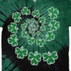 Shamrock Spiral Youth Tie-Dye T-Shirt