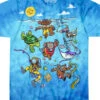 Sea Swimming Tie-Dye T-Shirt