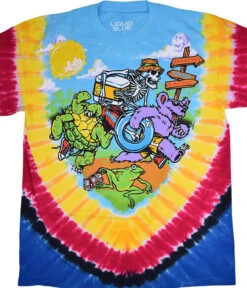 Tubin' Tie-Dye T-Shirt