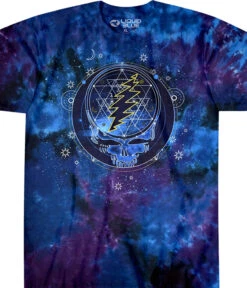 Mystical Stealie Tie-Dye T-Shirt