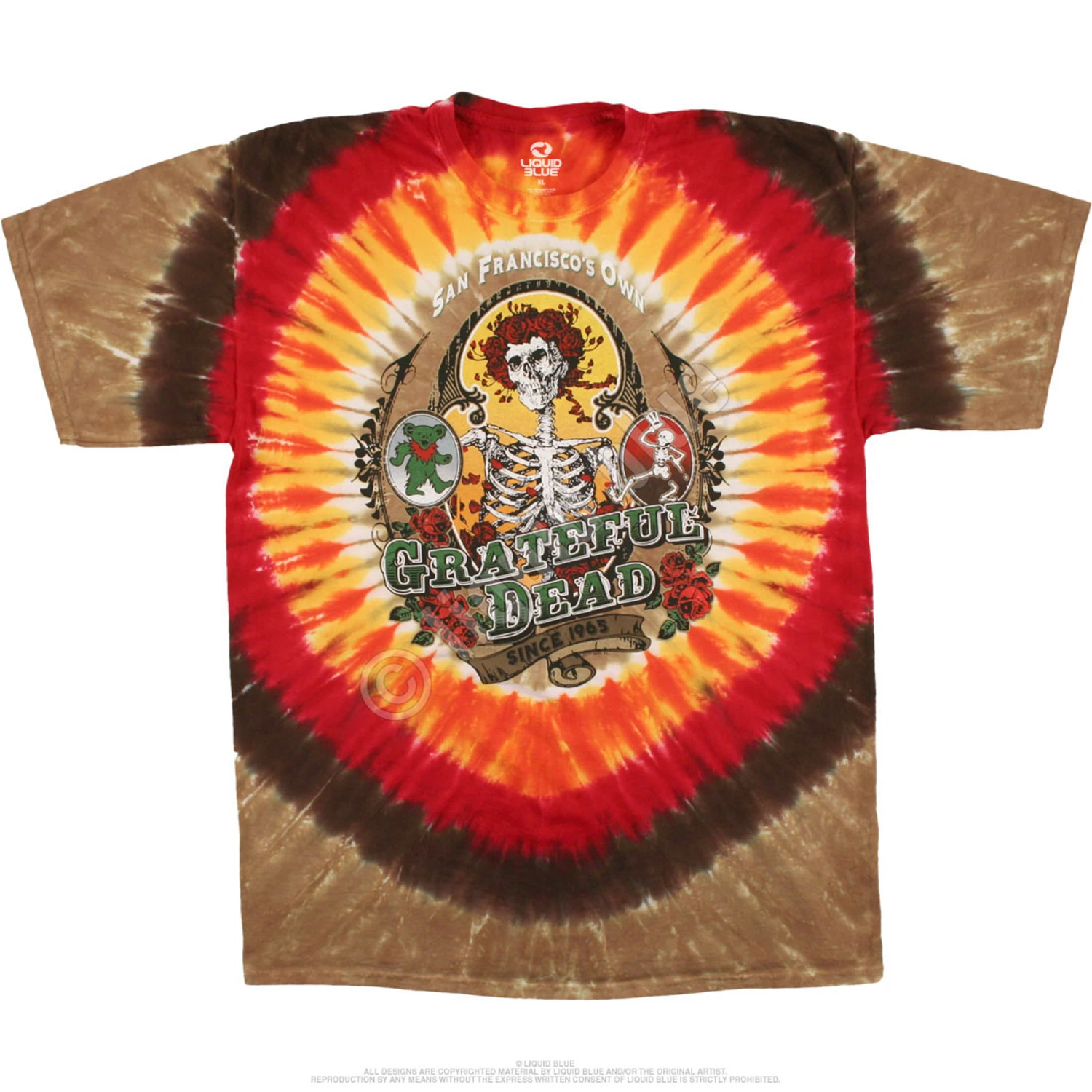 Bay Area Beloved Tie-Dye T-Shirt 2 Bay Area Beloved Tie-Dye T-Shirt - Image 2