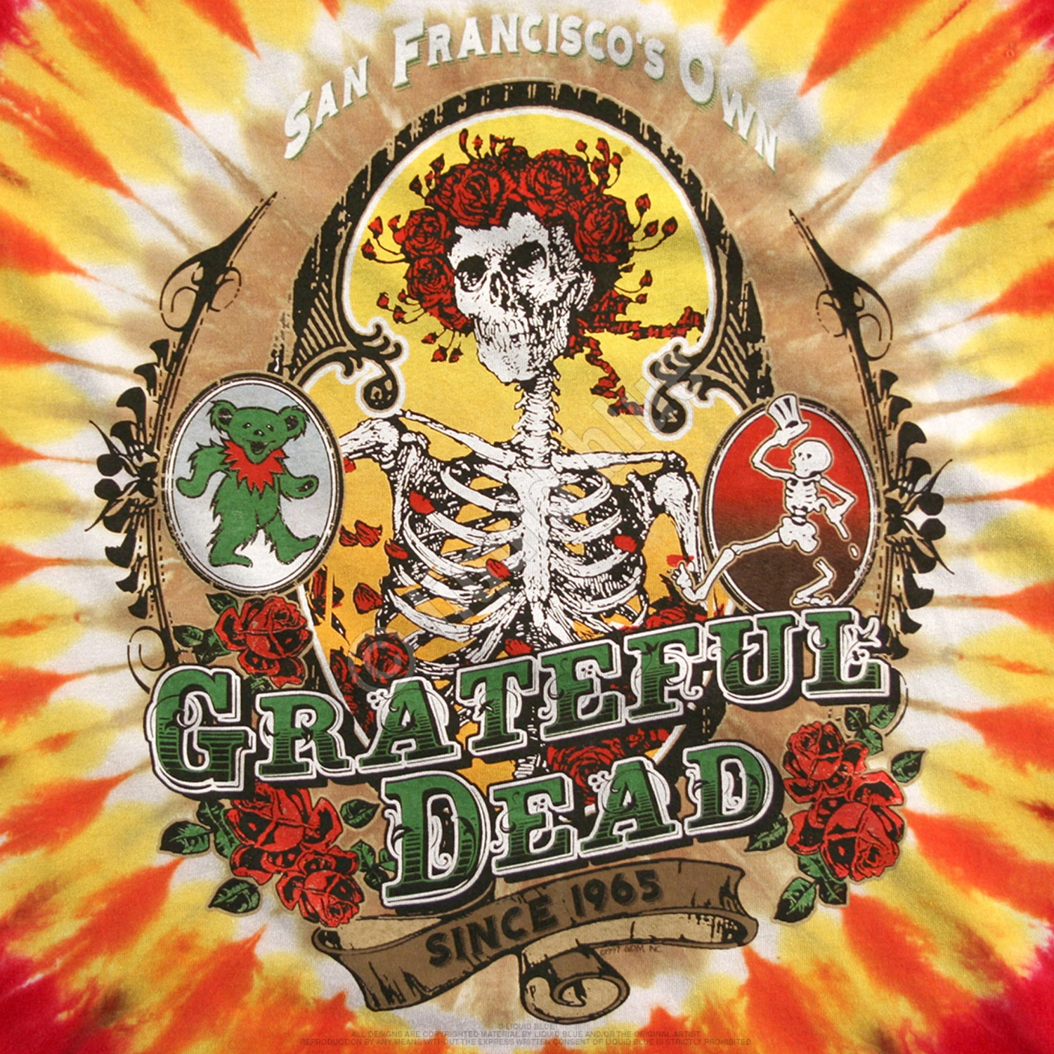 Bay Area Beloved Tie-Dye T-Shirt 3 Bay Area Beloved Tie-Dye T-Shirt - Image 3