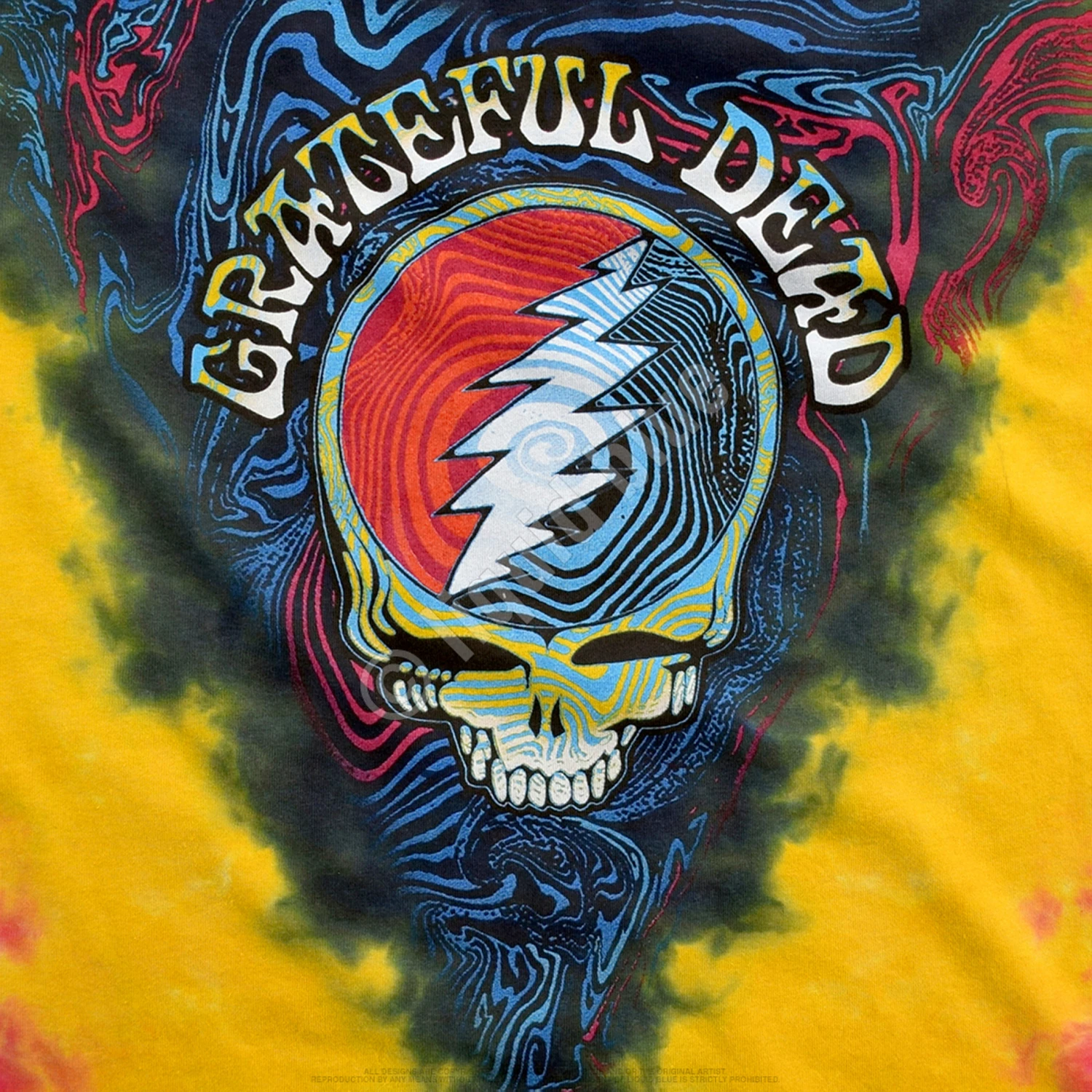 SYF Ripple Tie-Dye T-Shirt 3 SYF Ripple Tie-Dye T-Shirt - Image 3