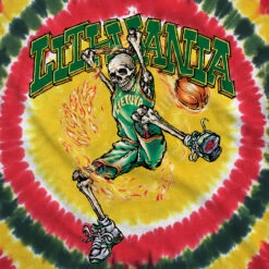 Lithuania Basketball Tie-Dye T-Shirt -Pink Floyd shop 11356f artwork 26227.1644856082