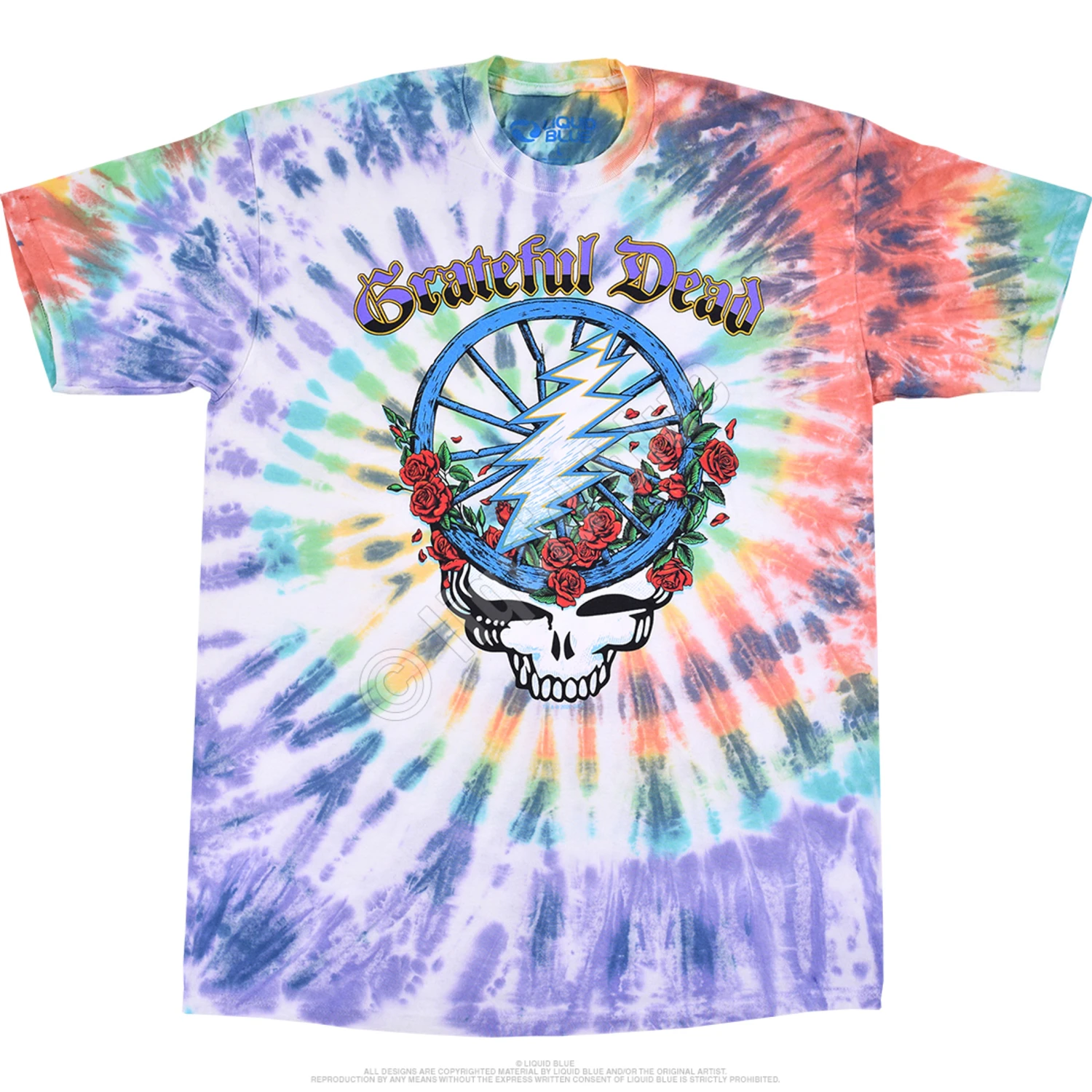 Steal Your Wheel Tie-Dye T-Shirt 2 Steal Your Wheel Tie-Dye T-Shirt - Image 2