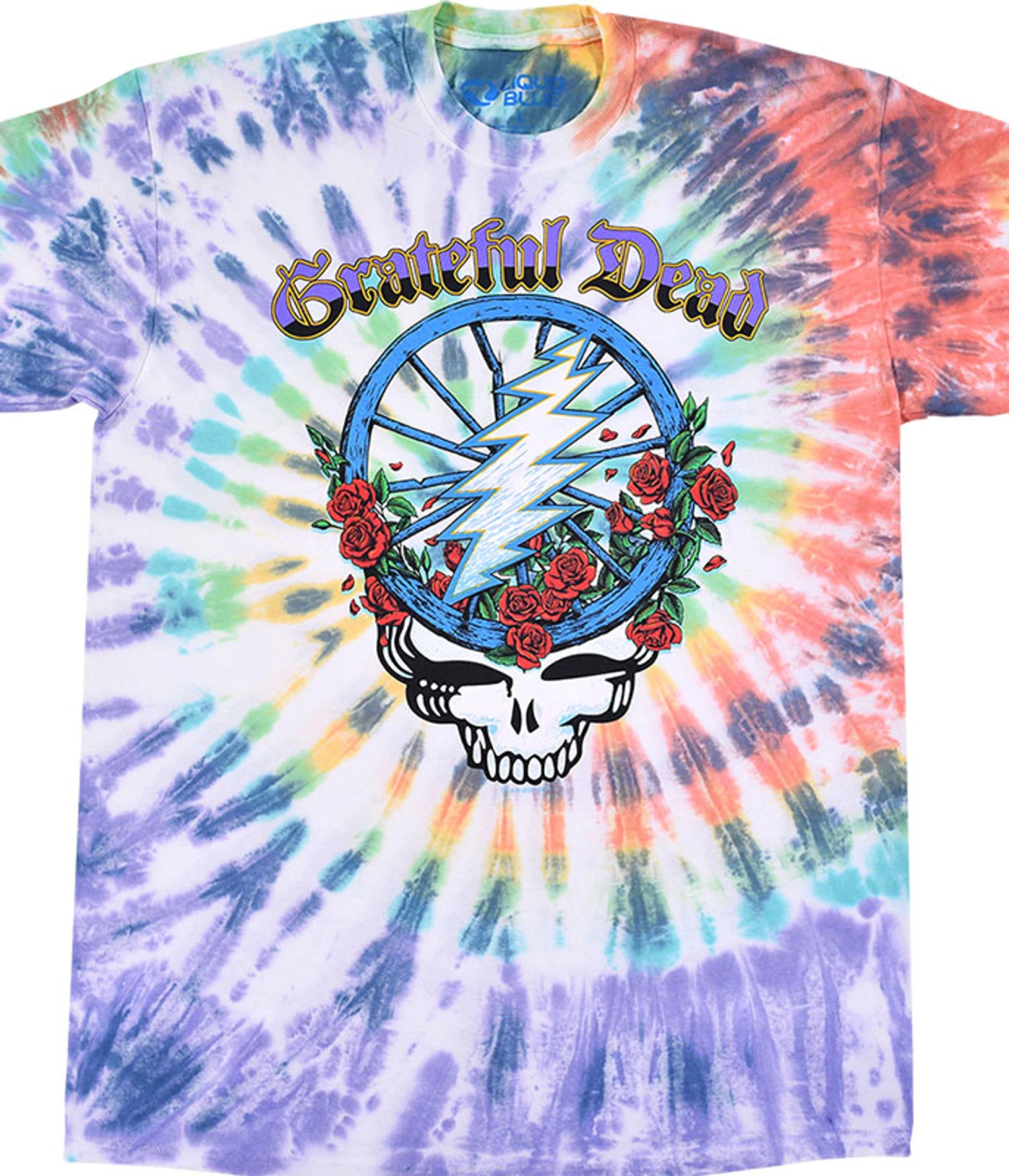 Steal Your Wheel Tie-Dye T-Shirt 1 Steal Your Wheel Tie-Dye T-Shirt