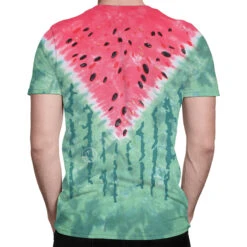 Watermelon Tie-Dye T-Shirt -Pink Floyd shop 11401b body 26114.1490634580