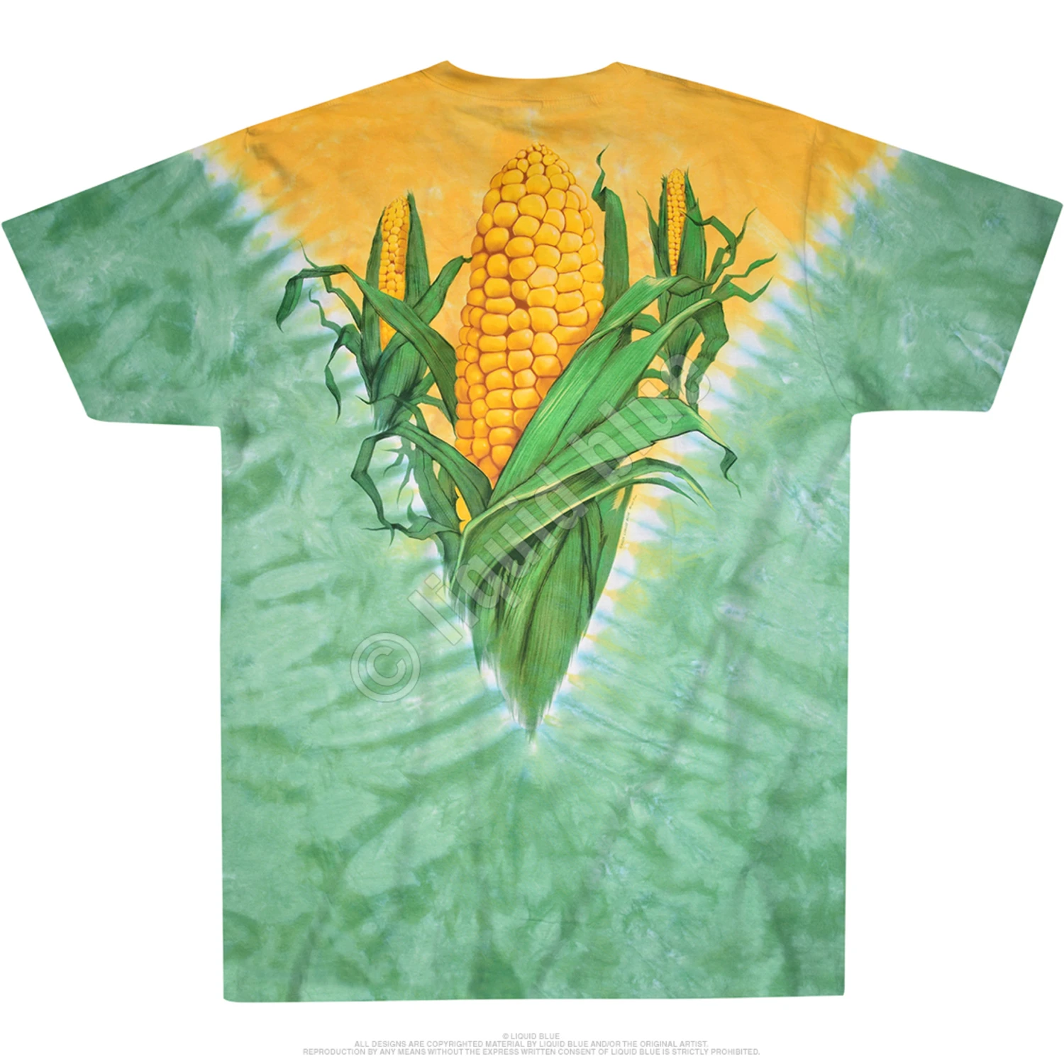 Corn Tie-Dye T-Shirt 5 Corn Tie-Dye T-Shirt - Image 5