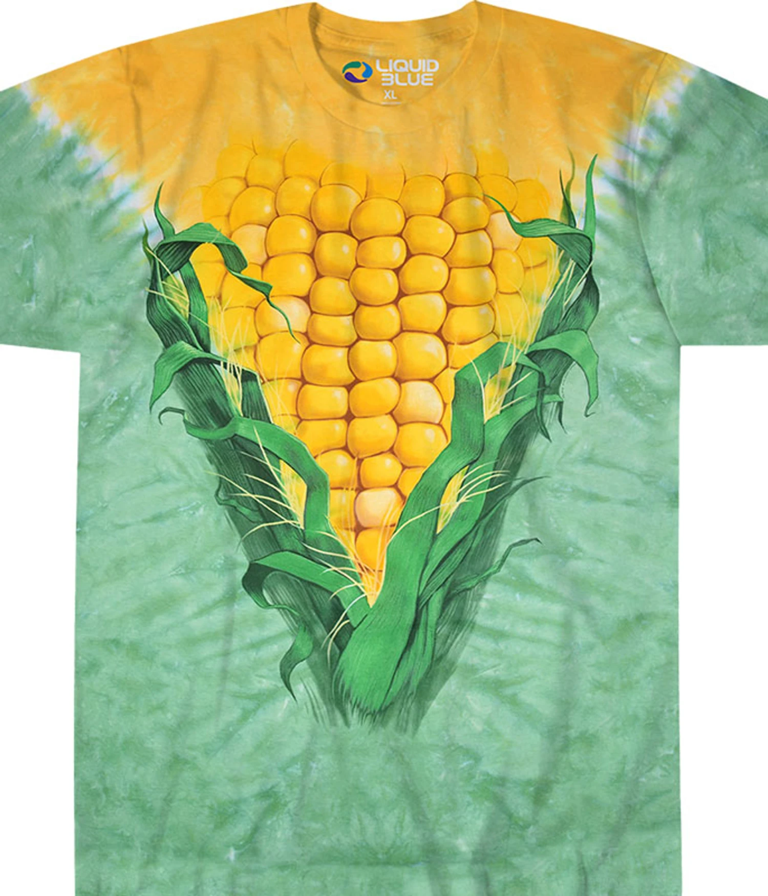 Corn Tie-Dye T-Shirt 1 Corn Tie-Dye T-Shirt