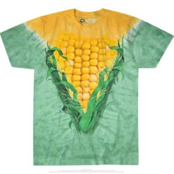 Corn Tie-Dye T-Shirt 10 Corn Tie-Dye T-Shirt -Pink Floyd shop 11402f 96790.1490648264