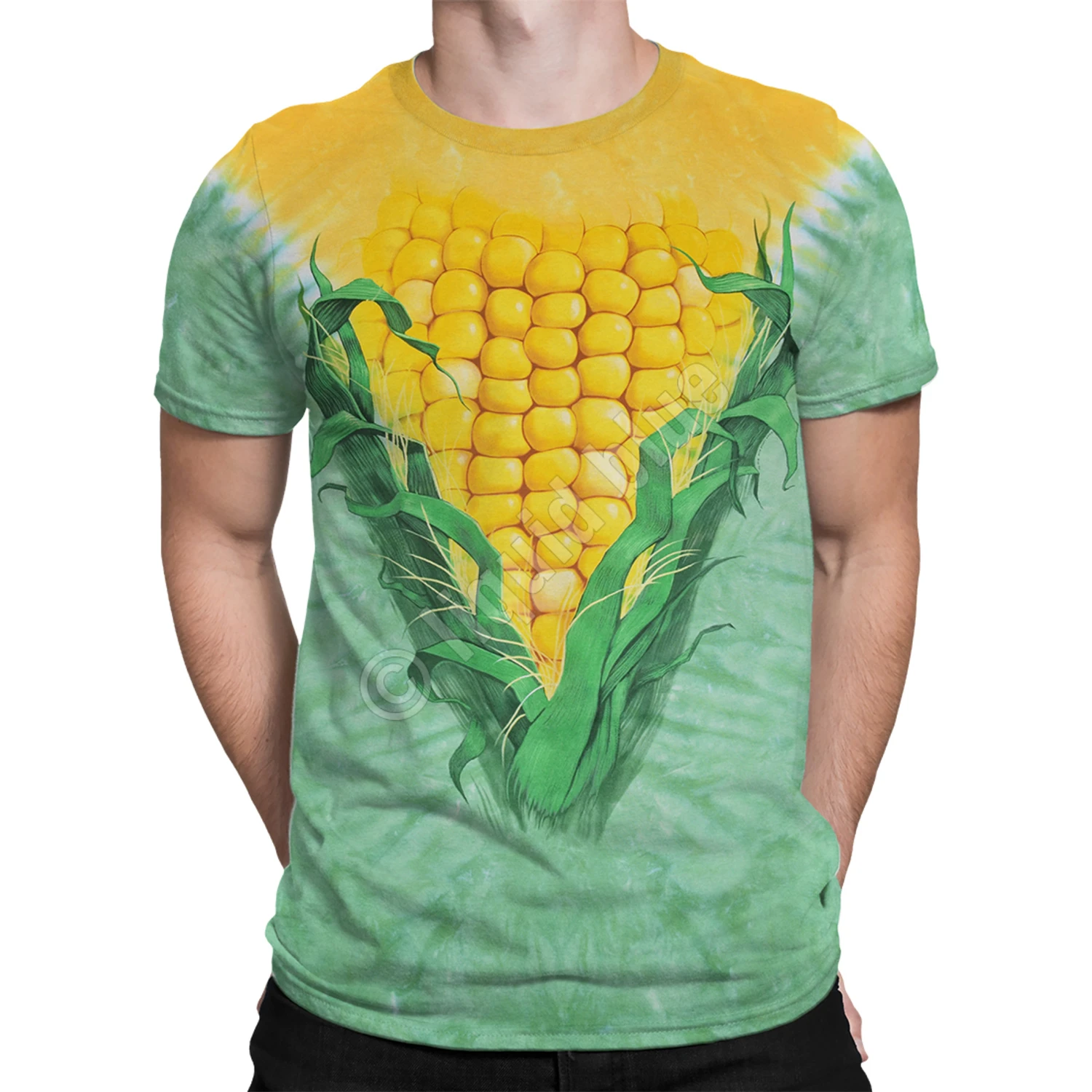 Corn Tie-Dye T-Shirt 2 Corn Tie-Dye T-Shirt - Image 2