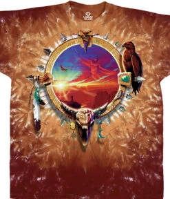 Canyon Sunset Tie-Dye T-Shirt