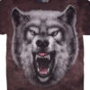 Roaring Wolf Tie-Dye T-Shirt