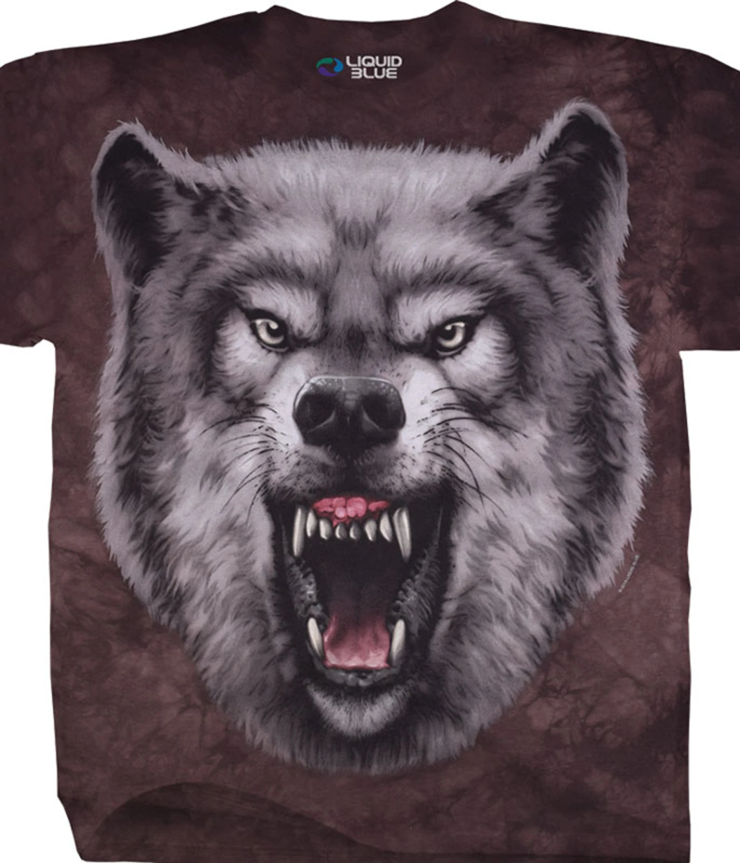 Roaring Wolf Tie-Dye T-Shirt 1 Roaring Wolf Tie-Dye T-Shirt
