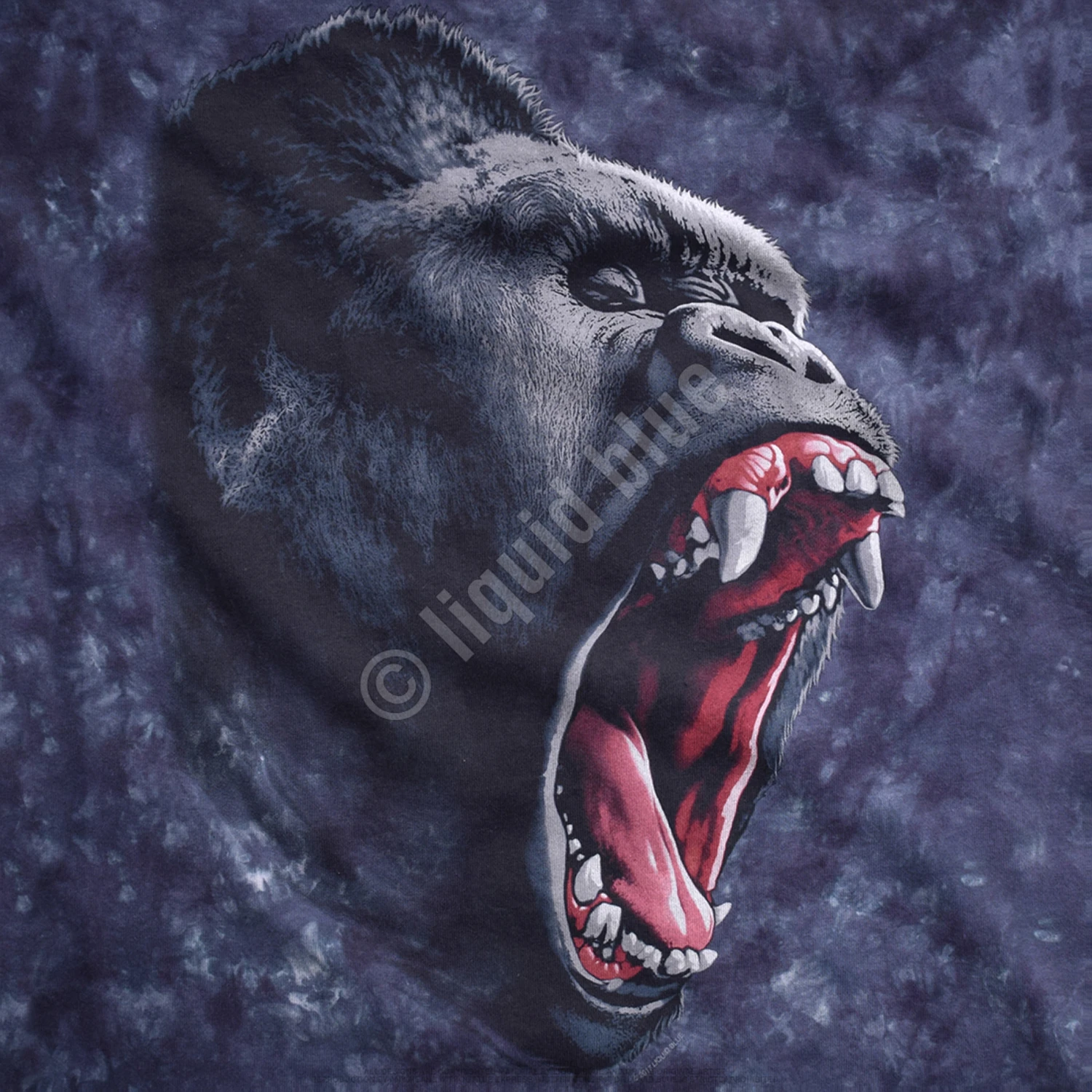 Gorilla Power Tie-Dye T-Shirt 4 Gorilla Power Tie-Dye T-Shirt - Image 4