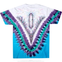Crystal Top Tie-Dye T-Shirt 5 Crystal Top Tie-Dye T-Shirt -Pink Floyd shop 11460b 15446.1548708633