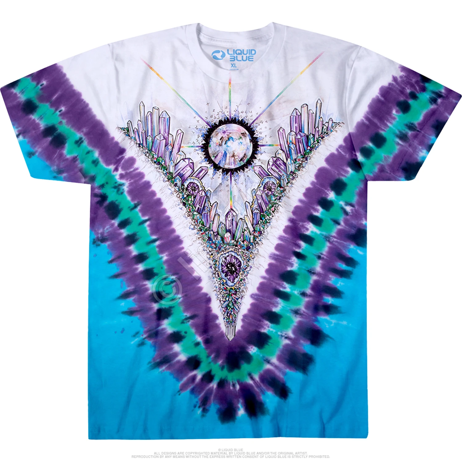 Crystal Top Tie-Dye T-Shirt 2 Crystal Top Tie-Dye T-Shirt - Image 2