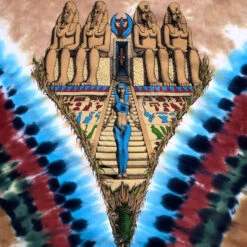 Egyptian Tie-Dye T-Shirt 9 Egyptian Tie-Dye T-Shirt -Pink Floyd shop 11463b artwork 22586.1667496753