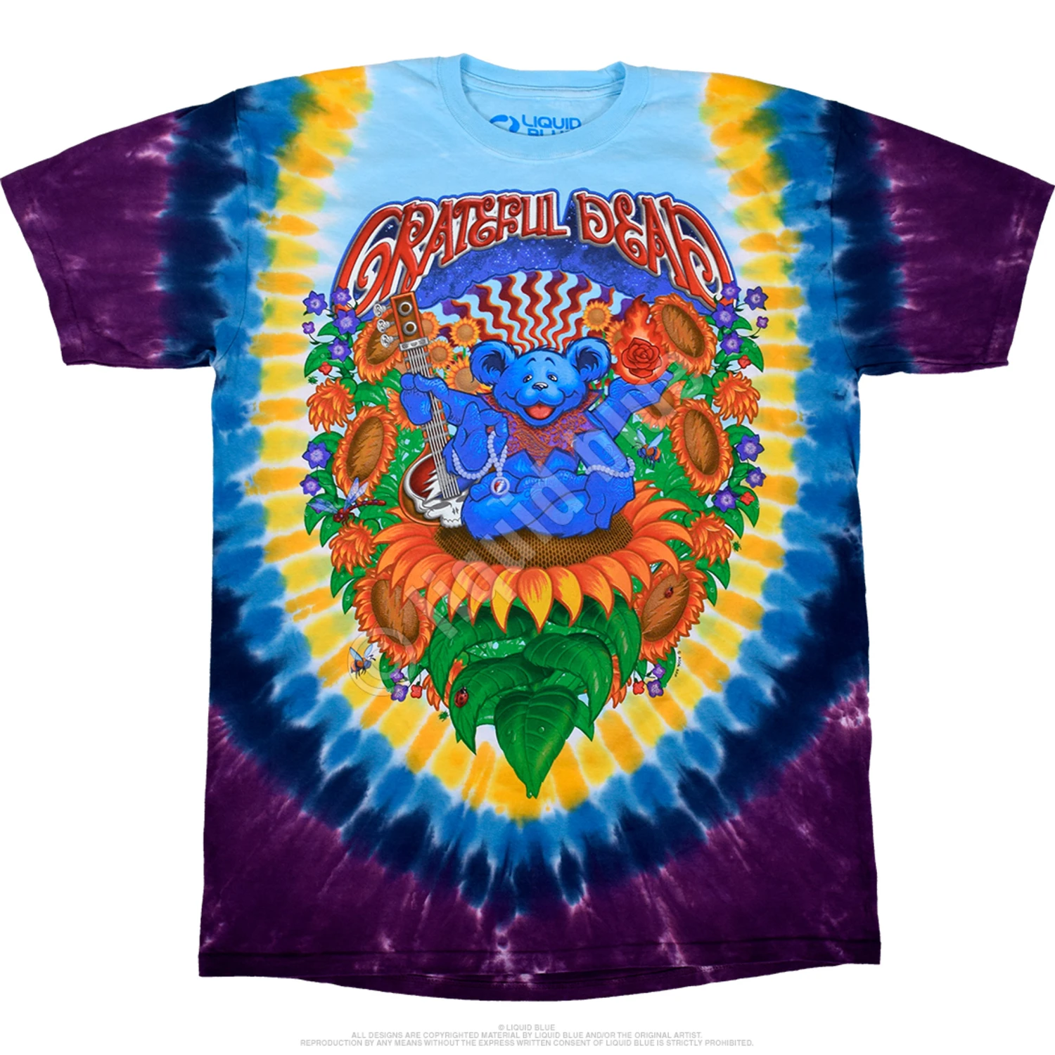 Guru Bear Tie-Dye T-Shirt 2 Guru Bear Tie-Dye T-Shirt - Image 2