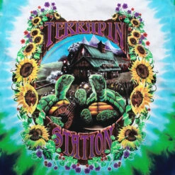 Terrapin Station Tie-Dye T-Shirt -Pink Floyd shop 11576f artwork 25409.1632497829