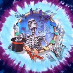 Queen Of Spades Tie-Dye T-Shirt -Pink Floyd shop 11580b artwork 34972.1645213681