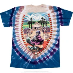 Carpet Ride Tie-Dye T-Shirt -Pink Floyd shop 11587b 89259.1661349756