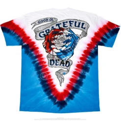 Steal Your Face Vdye Tie-Dye T-Shirt 7 Steal Your Face Vdye Tie-Dye T-Shirt -Pink Floyd shop 11595b 98268.1664973918