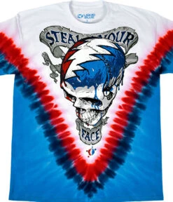 Steal Your Face Vdye Tie-Dye T-Shirt
