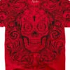 Calavera Keyhole Red T-Shirt