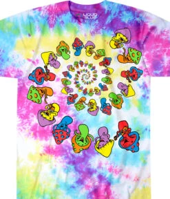 Spiral Shrooms Tie-Dye T-Shirt