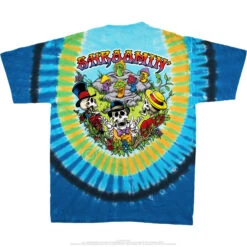 Shroomin' Tie-Dye T-Shirt -Pink Floyd shop 11704b 02358.1392227267