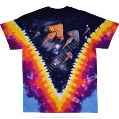 Space Shrooms Tie-Dye T-Shirt -Pink Floyd shop 11774b 14814.1646252434