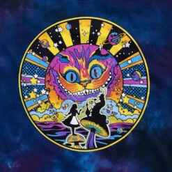 Alice Silhouette Tie-Dye T-Shirt -Pink Floyd shop 11779f artwork 31495.1655139999