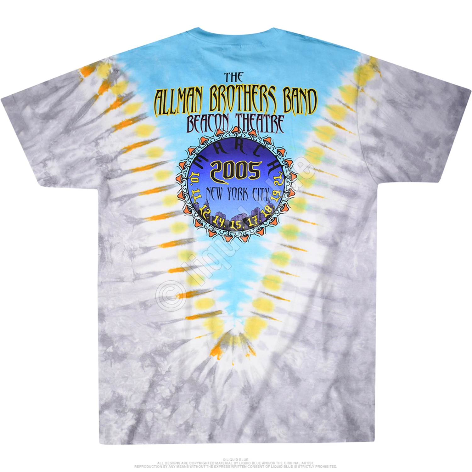 Flying Peach V Tie-Dye T-Shirt 5 Flying Peach V Tie-Dye T-Shirt - Image 5