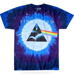 Pink Floyd Dark Side Galaxy Tie-Dye T-Shirt -Pink Floyd shop 11822f 35563.1488396617