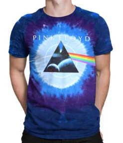 Pink Floyd Dark Side Galaxy Tie-Dye T-Shirt