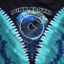 Pink Floyd Pulse V Tie-Dye T-Shirt -Pink Floyd shop 11831f artwork 46612.1488401410