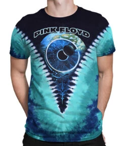 Pink Floyd Pulse V Tie-Dye T-Shirt