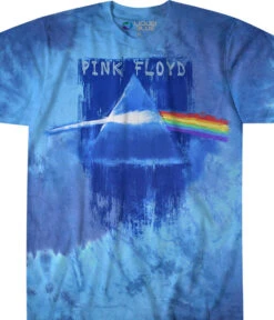 Pink Floyd Prism Paint Tie-Dye T-Shirt