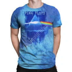 Pink Floyd Prism Paint Tie-Dye T-Shirt -Pink Floyd shop 11843f body 06973.1632157104