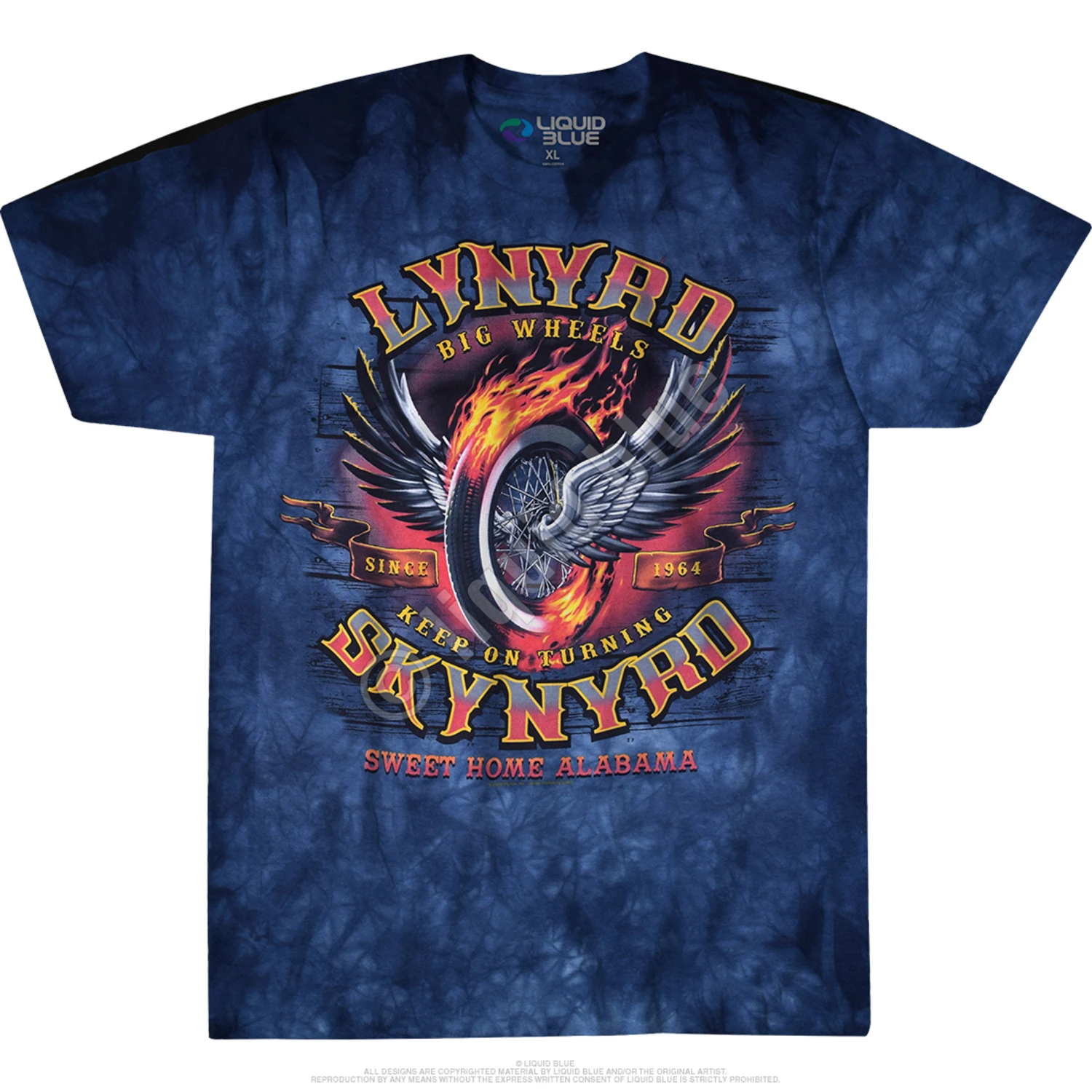 Big Wheels Tie-Dye T-Shirt 3 Big Wheels Tie-Dye T-Shirt - Image 3